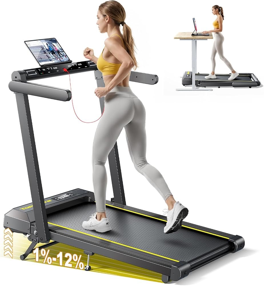 TOPUTURE TP5 Cinta de Correr 6 en 1 con Inclinación del 12 %